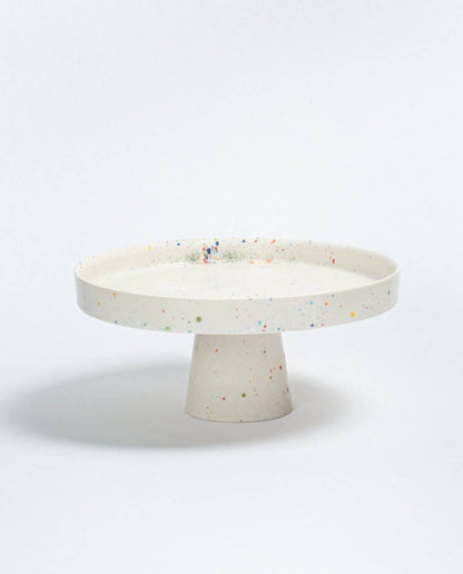 New Party Cake Stand 28cm Wit