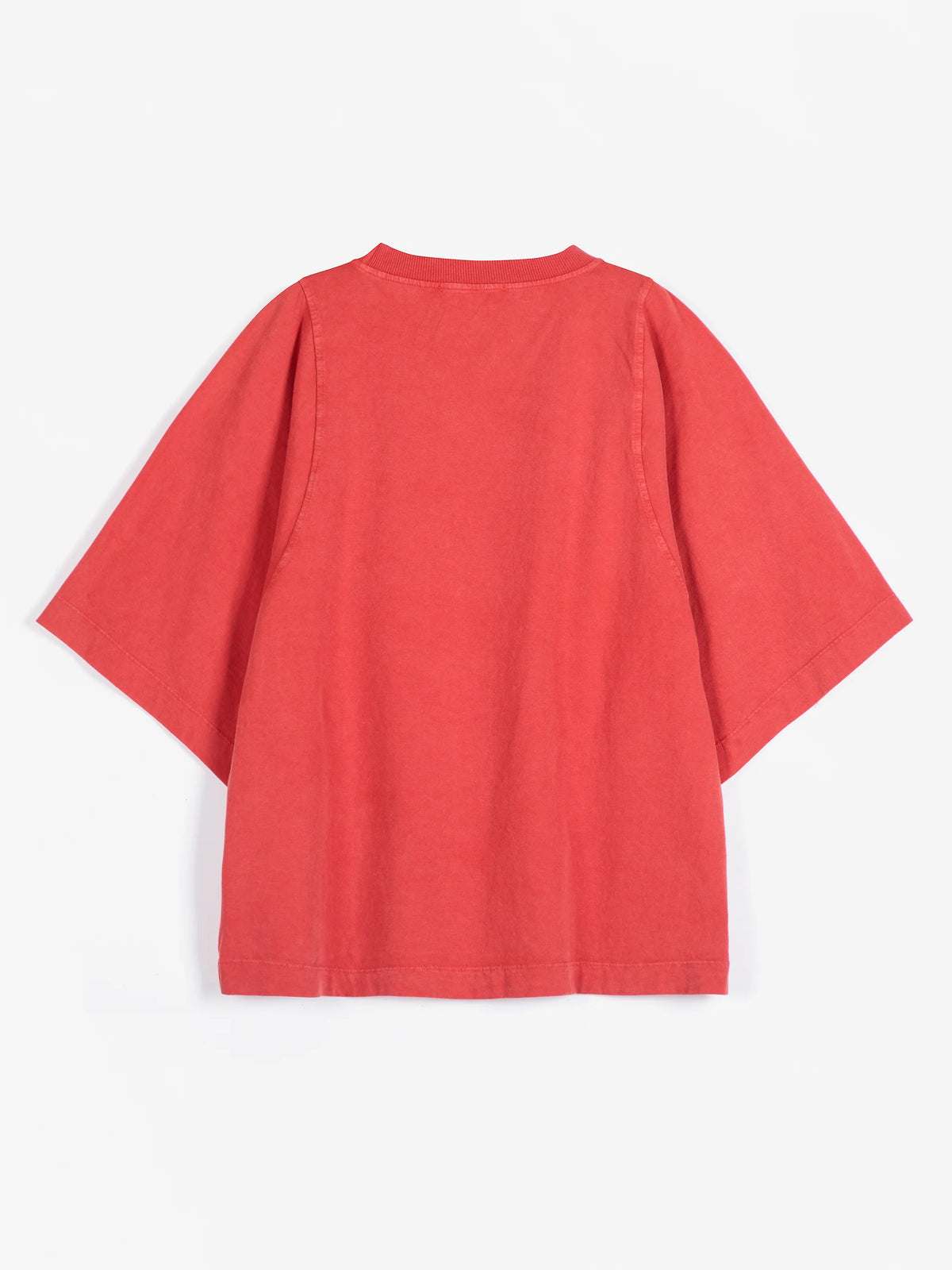 Monster Mug embroidery relaxed T‑shirt