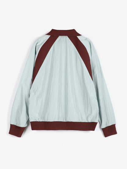 Shinny nylon sweatshirt