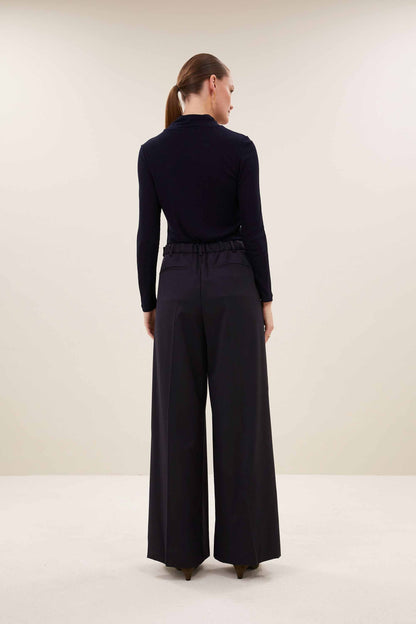 basic ls turtle rib top | night sky