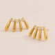 Martina EARRINGS - Gold / White