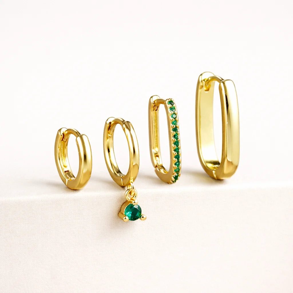 Sabrina SET - Gold / Green