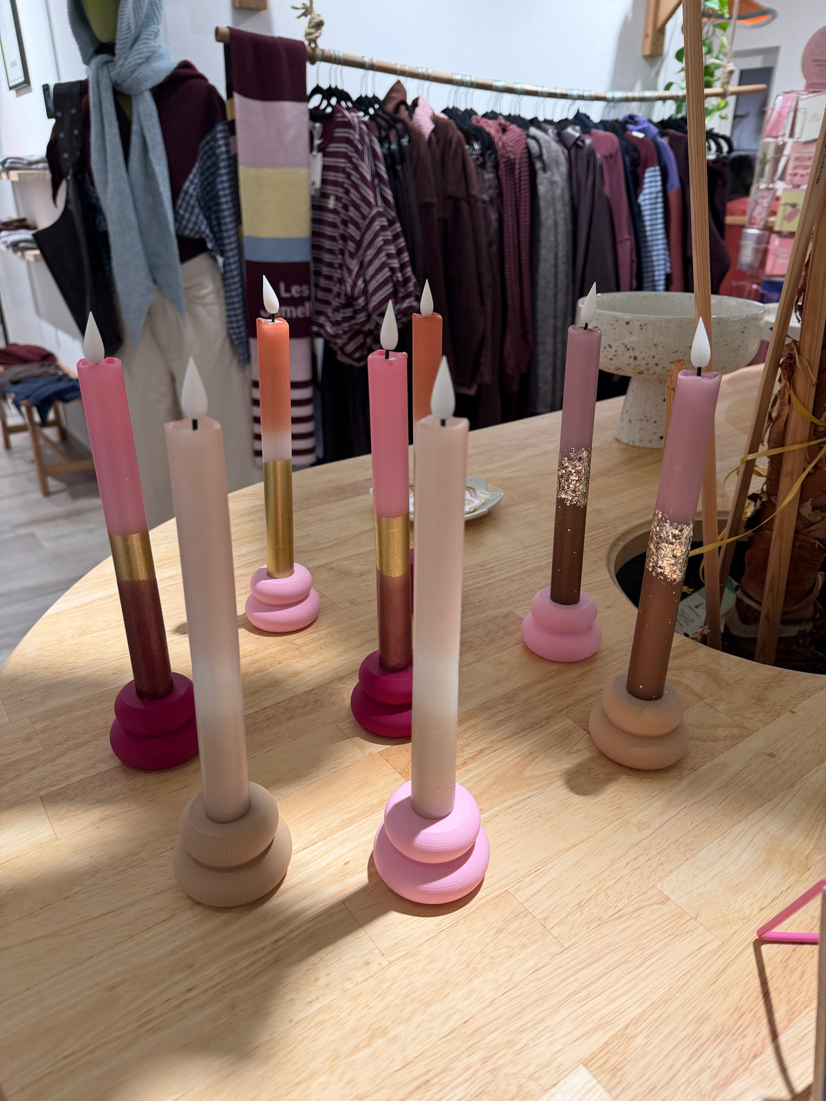 Dip Dye Led Wax Kaars