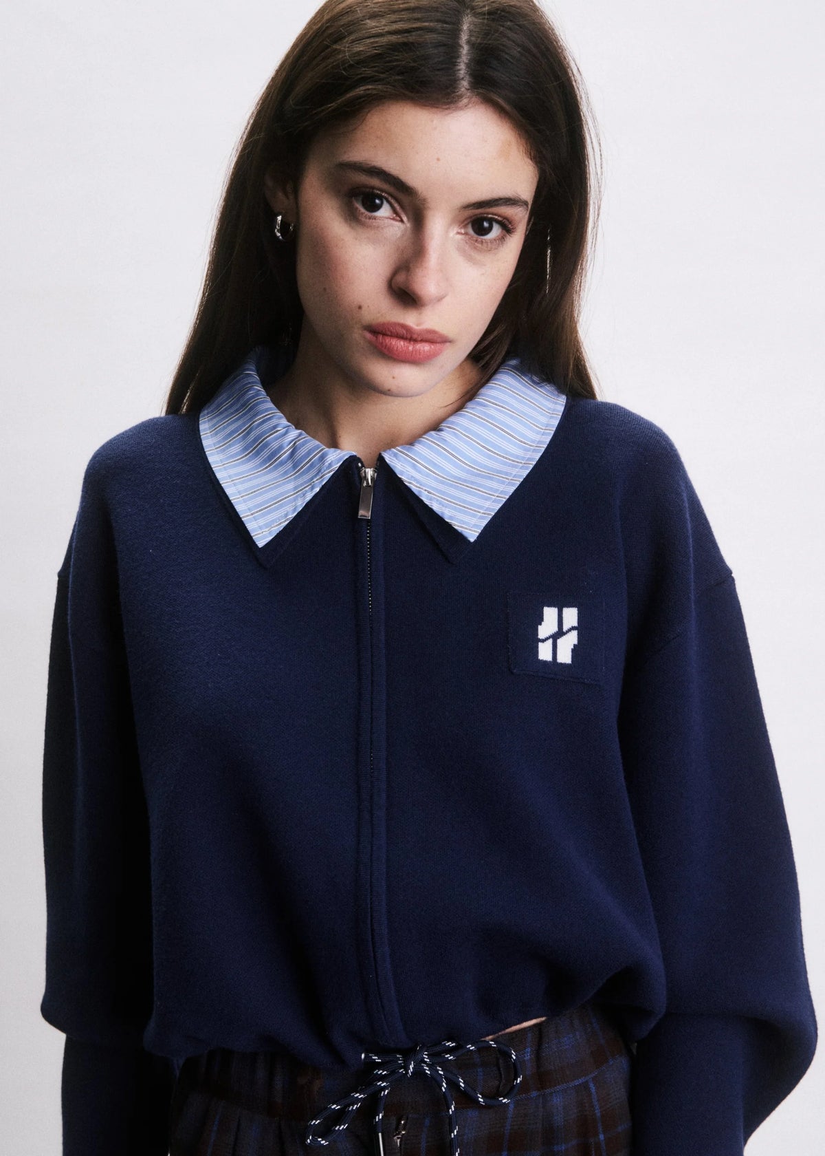 Cardigan Jim I NAVY BLUE