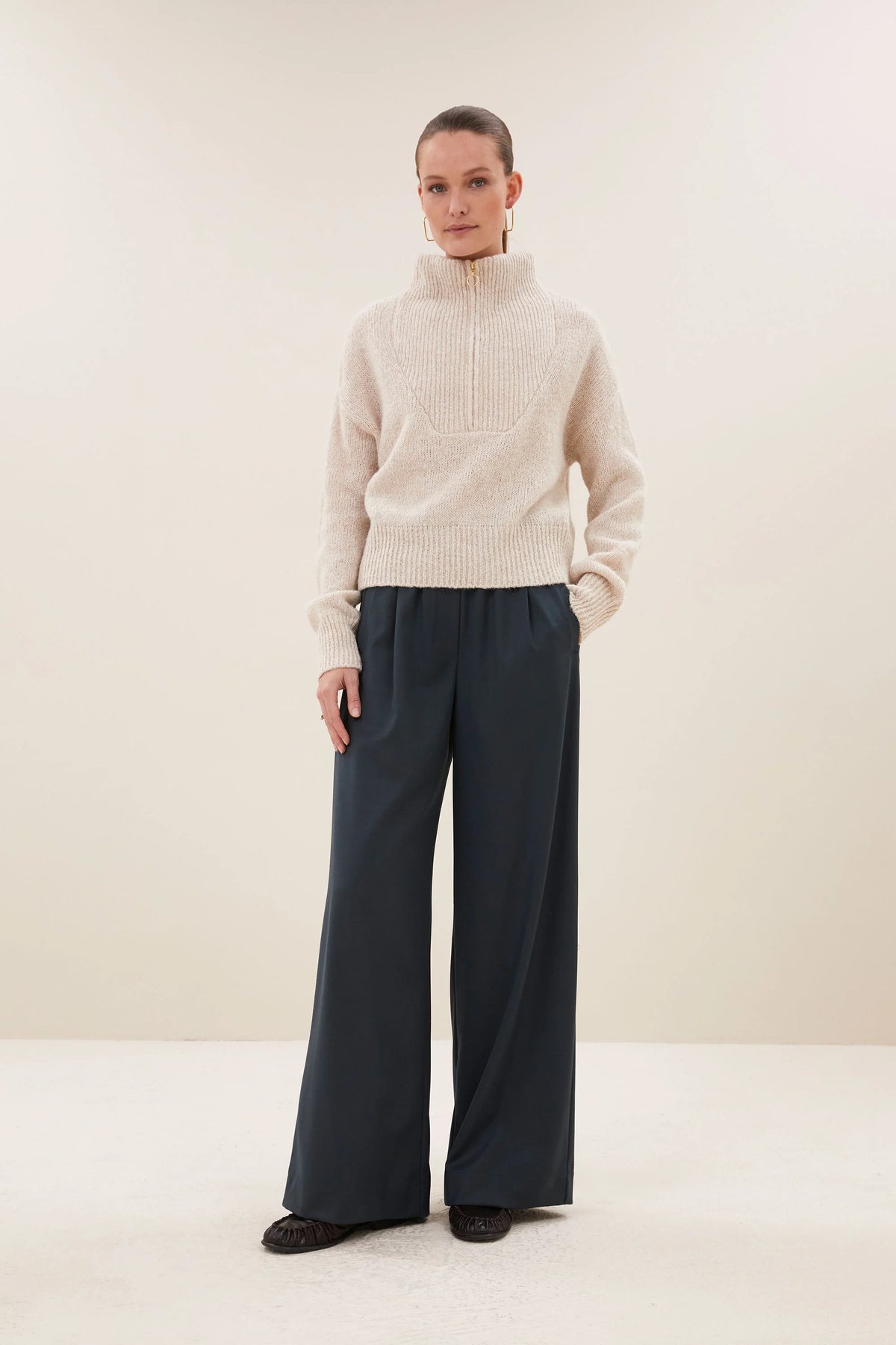 benji grifone pants | oil green