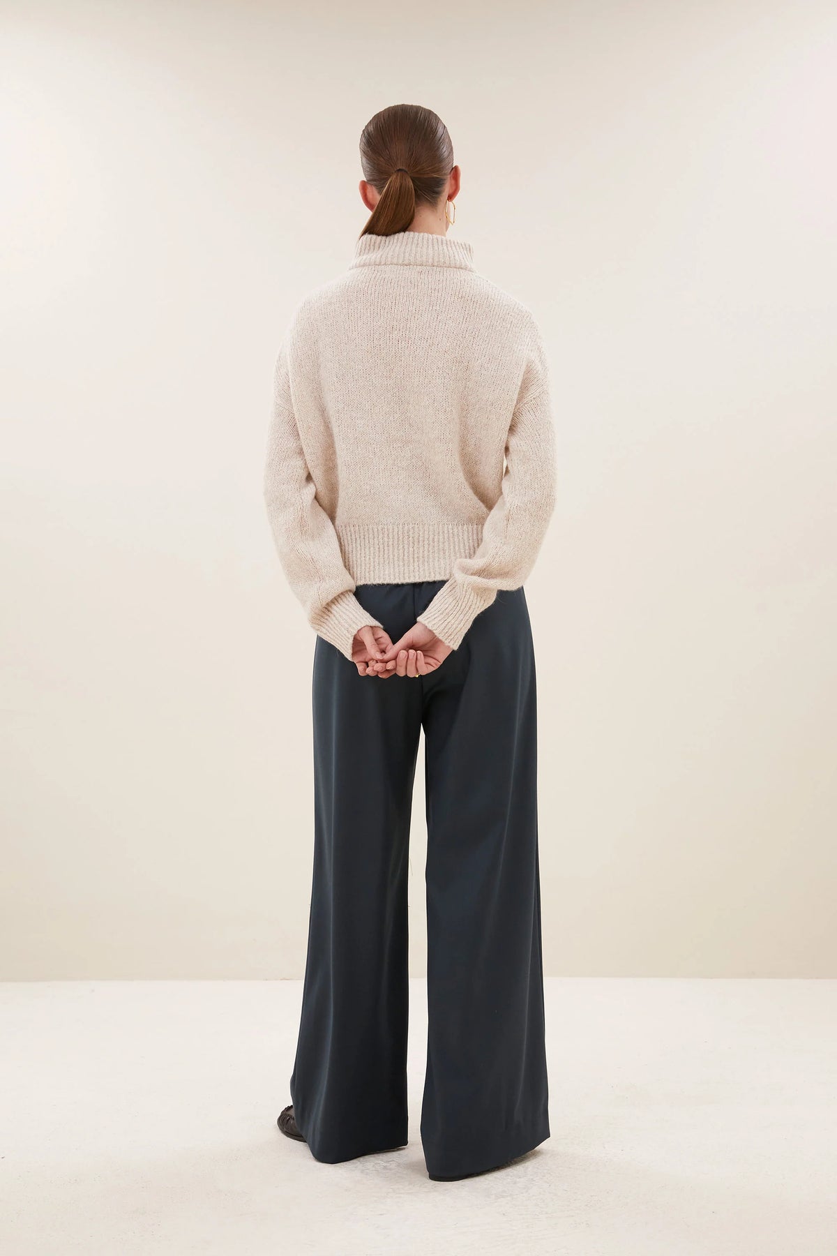 benji grifone pants | oil green