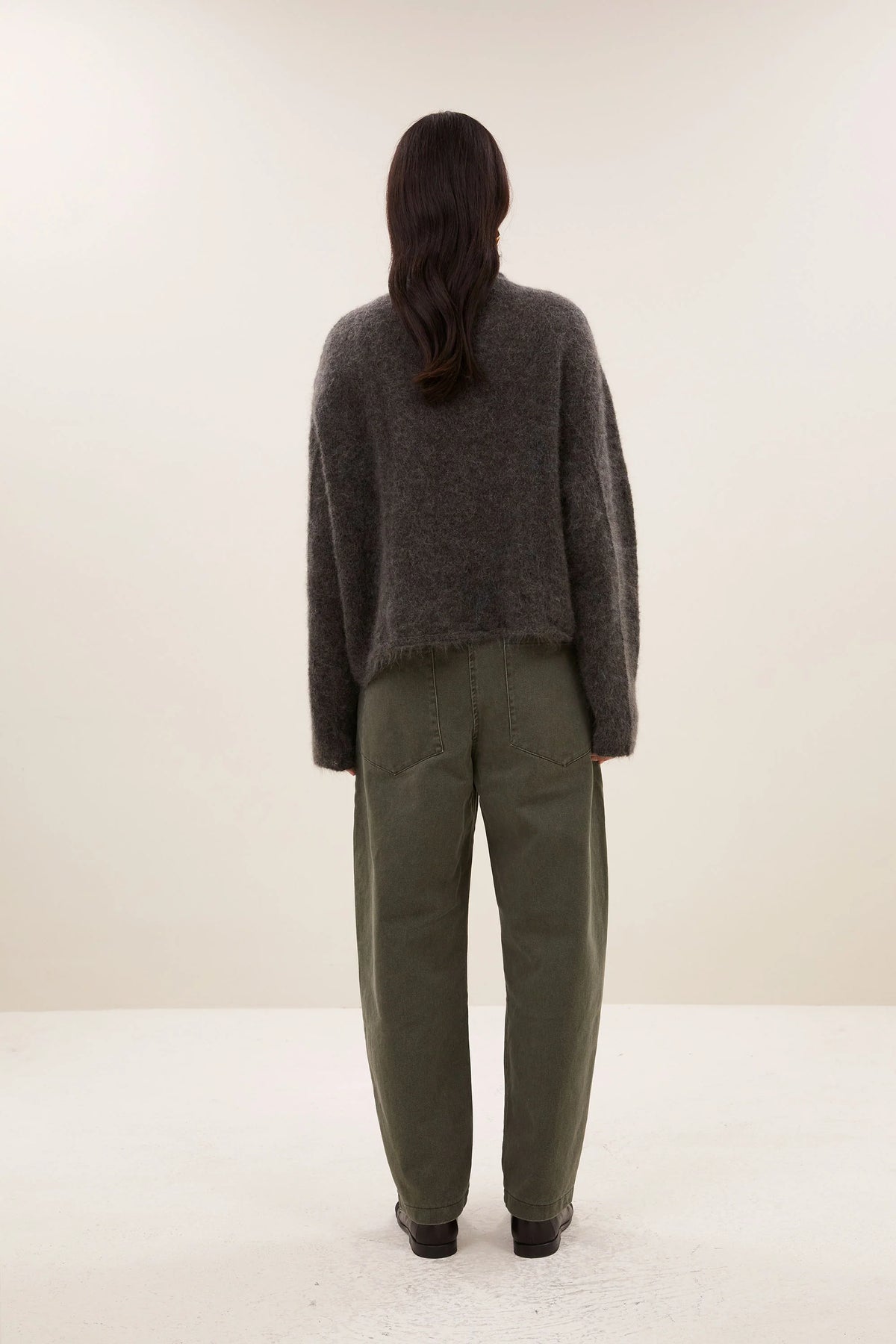 vasile pullover | moss brown