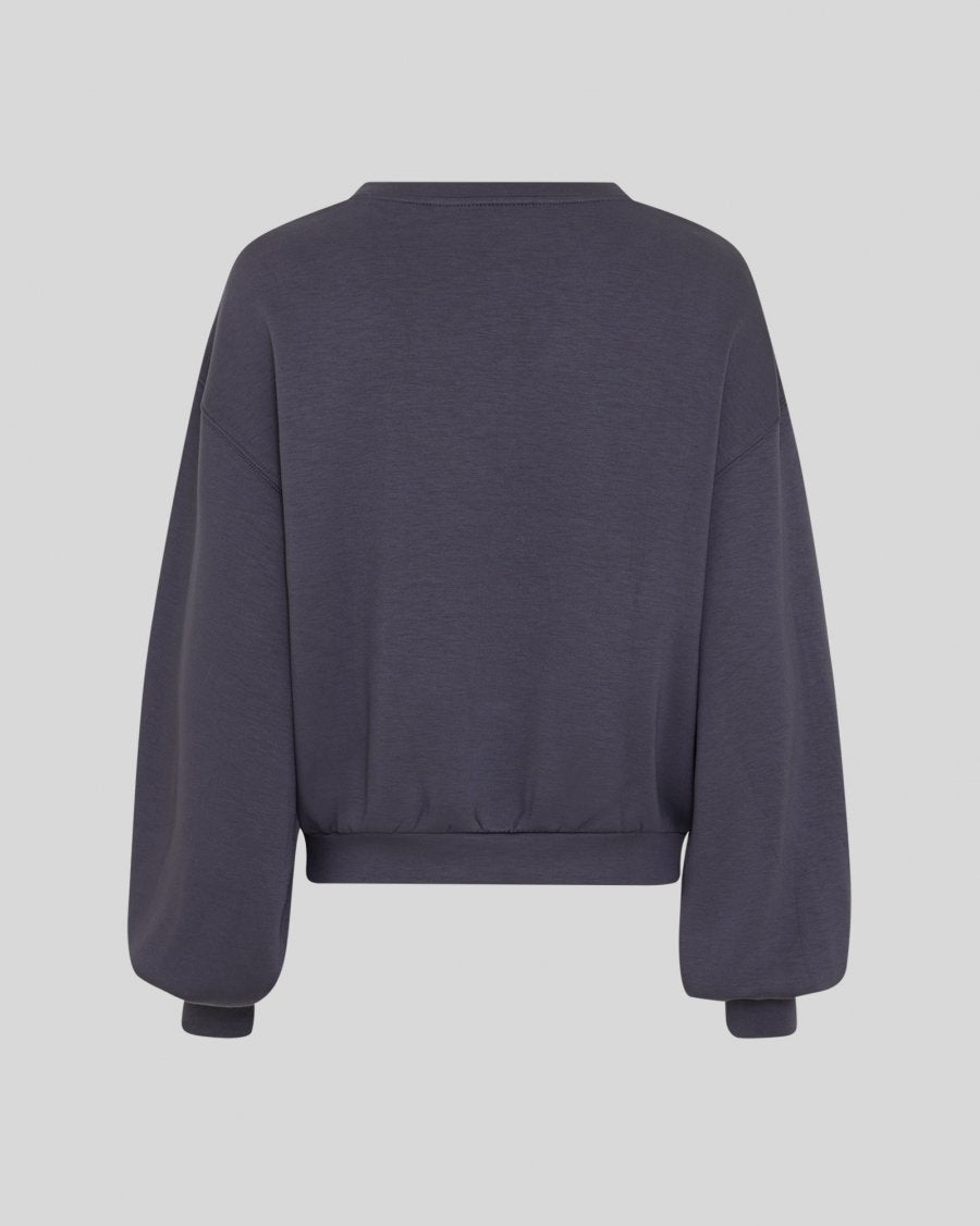 Brionna Ima Q V Sweatshirt Blauw