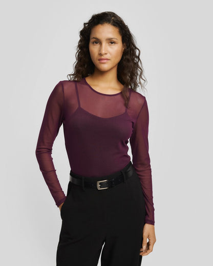 Janie Illenora Top Purple - MSCH